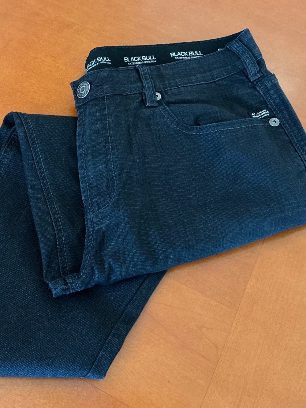 BLACKBULL Men’s Black Jeans, Size 38/33, Men’s Pants